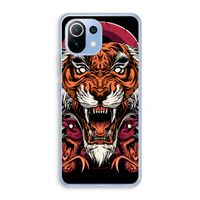 Tiger and Rattlesnakes: Xiaomi Mi 11 Lite Transparant Hoesje