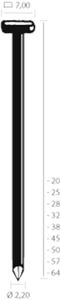 Union T-nagel vz 2.2x32mm (2000st)