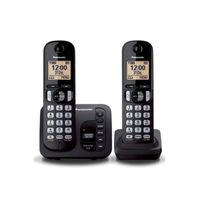 Panasonic KX-TGC222 DECT-telefoon Nummerherkenning Zwart - thumbnail