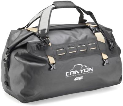 GIVI Canyon Cargotas 40l, Zadel- en pakdragertassen voor op de moto, GRT712C Zwart-Zand