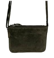DSTRCT - crossbodytas kaki Suede