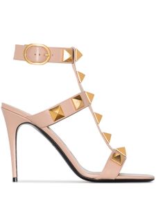 Valentino Garavani sandales Roman Stud 100 mm en cuir - Rose