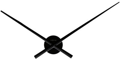 NeXtime NE-3118ZW Wandklok Dia. 70 Cm, Zwart, &apos;Hands&apos;
