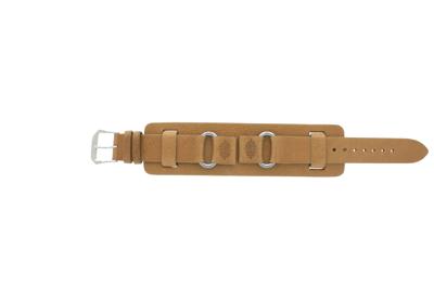 Horlogeband Fossil JR8300 Leder Bruin 16mm