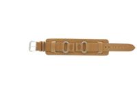 Horlogeband Fossil JR8300 Leder Bruin 16mm