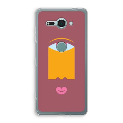 Mono V: Sony Xperia XZ2 Compact Transparant Hoesje