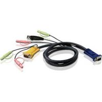 Aten 2L5305U toetsenbord-video-muis (kvm) kabel Zwart 5 m - thumbnail