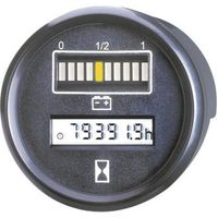 Bauser 830/008-028-0-1-003-1010 24VDC 1,73V/Z Digitaal inbouwmeetapparaat 0 - 99999.9 h - thumbnail