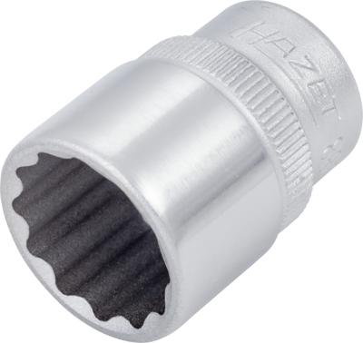HAZET Dopsleutel 880AZ-5/8 · 3/8 inch (10 mm) vierkant hol · Buitentwaalfkant tractieprofiel · SW 5/8?