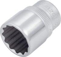 HAZET Dopsleutel 880AZ-5/8 · 3/8 inch (10 mm) vierkant hol · Buitentwaalfkant tractieprofiel · SW 5/8?