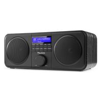 DAB Radio met FM - Audizio Novara - Stereo - 40 Watt - 20 Voorkeurszenders - Zwart - thumbnail