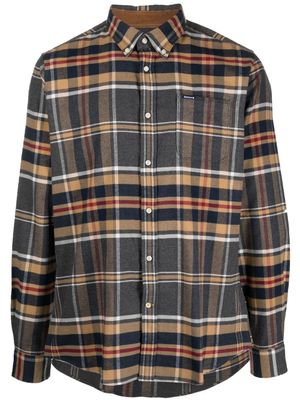 Barbour chemise boutonnée Ronan à carreaux - Gris