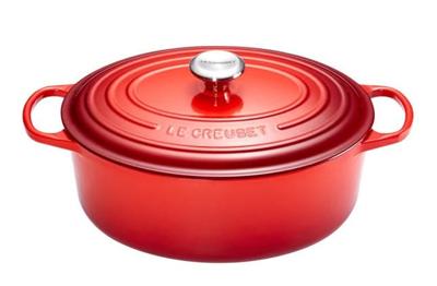 Le Creuset Braadpan Signature ovaal Kersenrood ø 29 cm / 4,7 liter