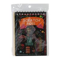 Scratch Notitieboek - 10 Blaadjes Scratch Notitieboek - 10 Blaadjes