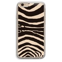 Arizona Zebra: iPhone 6 Plus / 6S Plus Transparant Hoesje