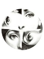 Fornasetti x L'Eclaireur assiette à imprimé photographique - Noir