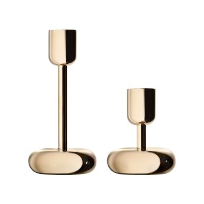 Iittala Nappula Kaarsenhouder giftset 2 stuks 107 mm en 183 mm