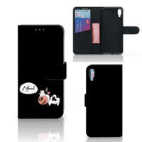 Sony Xperia L3 Leuk Hoesje Cow - thumbnail