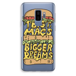 Big Macs Bigger Dreams: Samsung Galaxy S9 Plus Transparant Hoesje