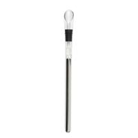 Wijnkoeler stick met schenktuit - RVS - 32 cm - koelstaaf - wijnfles koeler - wijstopper