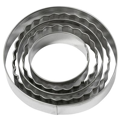 Creativ Company Uitsteekvormen, cirkel, 5st.