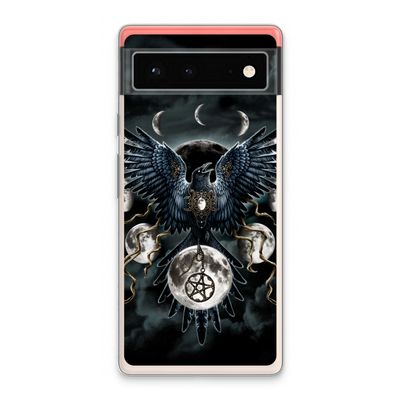 Sinister Wings: Google Pixel 6 Transparant Hoesje