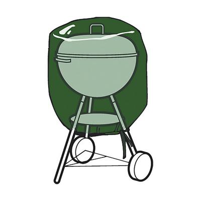 Beschermhoes voor barbecue Altadex Groen