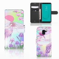 Samsung Galaxy J6 2018 | Telefoonhoesje | Met pasjeshouder | Bird Samsung Galaxy J6 2018 | Telefoonhoesje | Met pasjeshouder | Bird