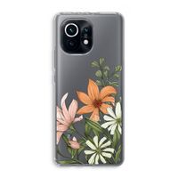 Floral bouquet: Xiaomi Mi 11 Transparant Hoesje