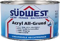 sudwest acryl allgrund u51 9105 zwart 750 ml - thumbnail