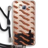 Bacon to my eggs #2: Samsung Galaxy J3 (2016) Transparant Hoesje met koord