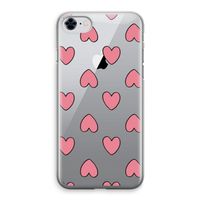 Ondersteboven verliefd: iPhone 8 Transparant Hoesje