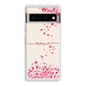 Hartjes en kusjes: Google Pixel 6 Pro Transparant Hoesje