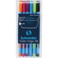 Schneider Balpen Slider Edge XB, etui van 6 stuks in geassorteerde kleuren - thumbnail