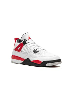 Jordan Kids baskets Air Jordan 4 'Red Cement' - Blanc