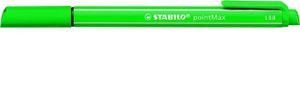 STABILO pointMax, hardtip fineliner 0.8 mm, groen, per stuk
