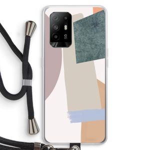 Lindo: Oppo A95 5G Transparant Hoesje met koord