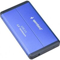 Gembird EE2-U3S-2-B behuizing voor opslagstations HDD-behuizing Blauw 2.5 - thumbnail