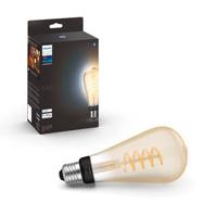 Philips Hue White Ambiance filament edison lamp goud dimbaar - E27 7W… - thumbnail