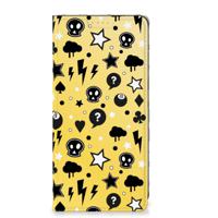 Mobiel BookCase Samsung Galaxy S24 Plus Punk Geel