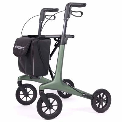 Carbon All-in rollator | "Lengte persoon: Large (standaard) 165- 200 cm","Kies uw kleur: Groen" | WheelzAhead Carbon All-in rollator | "Lengte persoon: Large (standaard) 165- 200 cm","Kies uw kleur: Groen" | WheelzAhead