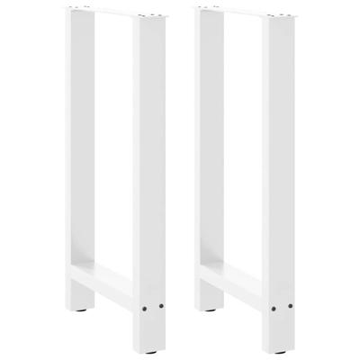 Bartafelpoten 2 st 40x(90-91) cm staal wit