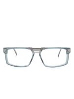 Cazal lunettes de vue à monture rectangulaire 6031 - Gris