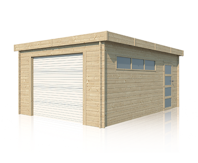 Gardenas | Garage Modern | 385 x 565 cm