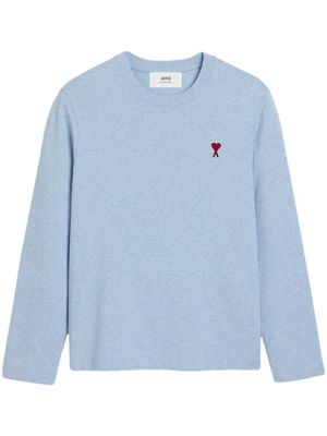 AMI Paris t-shirt à logo Ami de Coeur - Bleu