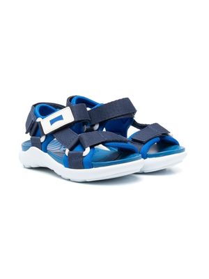 Camper Kids sandales Wous à attache scratch - Bleu