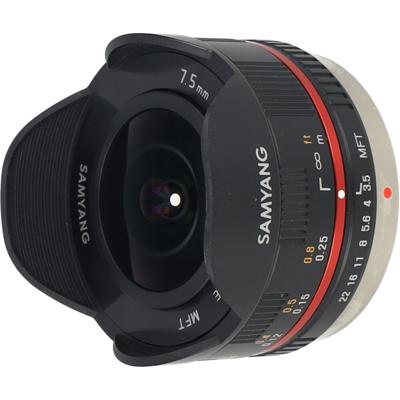 Samyang 7,5mm F/3.5 MFT zwart occasion