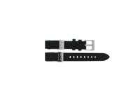Horlogeband Armani Exchange AX5309 Leder Zwart 16mm