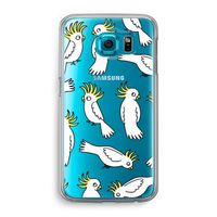Papegaai: Samsung Galaxy S6 Transparant Hoesje Papegaai: Samsung Galaxy S6 Transparant Hoesje