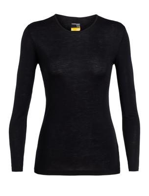 Icebreaker 175 Everyday LS Crewe Thermoshirt Dames Black S